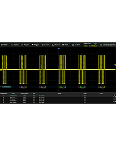 Siglent SDS3000X ARINC 429 trigger & decode lisens