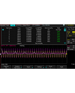 Siglent SDS-2000X-PA spenning / strøm analyse lisens for SDS2000X oscilloskop