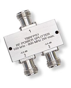 Tekbox TBRFPS1 General Purpose 2 Way Power Splitter/Power Combiner 0.1-800 MHz