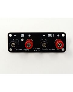 Joulescope JS110 Binding Post Front Panel